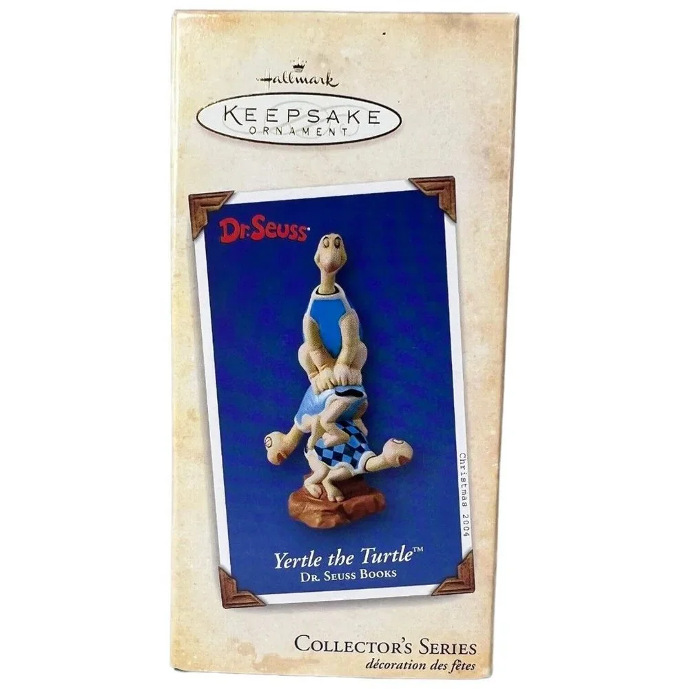 Hallmark Keepsake Ornament‎ Yertle The Turtle Dr Seuss 2004 Christmas In Box